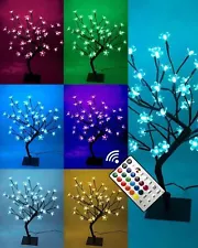 ZXTSD-RGB Cherry Blossom Bonsai Tree 2 Mode