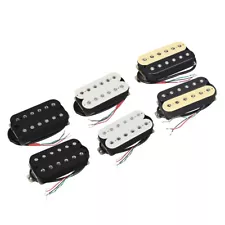 FLEOR Alnico 2 Humbucker Double Coil Guitar Pickup Neck/Bridge/N+B for ST Style