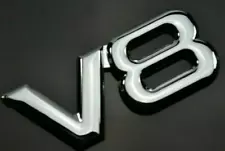 SALE- V8 Emblem Badge Chrome for Toyota 2007+ Landcruiser 200 series