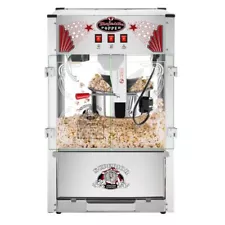 Majestic Countertop Popcorn Machine - Extra Large Movie Theater Style Popper ...