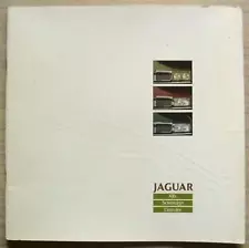 JAGUAR XJ6, SOVEREIGN & DAIMLER LF Car Sales Brochure 1988 #JAG 88/1