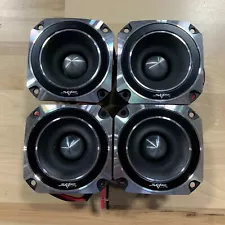 (x4) USED SKAR AUDIO VX35-ST 3.5" 500 WATT TITANIUM SUPER TWEETERS (2 PAIR)