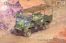 1/72 IBG 72005 Bedford QL 3 ton 4x4 Fire Tender