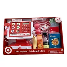 NEW Target Store Cash Register-Kids Pretend Shopping Toy With Accessories