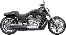 BASSANI XHAUST - 1V17RB - Slip-On Mufflers for Harley-Davidson V-Rod Muscle VRSC (For: 2015 V-Rod)