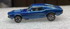 Hot Wheels Redlines Custom Mustang Blue US.