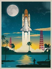 Nasa Vintage Space Poster