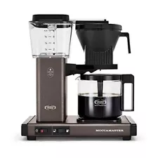 Technivorm Moccamaster KBGV 10-Cup Coffee Maker Slate 40oz with Auto Shut-Off