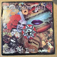 CAT O' NINE TAILS * SIGN OF FIRE * GERMAN 4 TRACK 7" EP MENTAL DISORDER MAD0 133