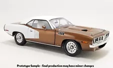 1971 Cuda 340 Vinyl Top - 1:18 Scale Die Cast - Ding in Box Sale!