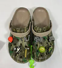 Crocs x Luke Combs Bootleggers Camo Mossy Oak Sandals Men's 12 208325-90H