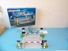 Playmobil 4306 railway crossing original packaging