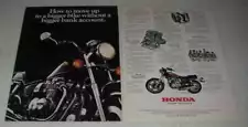 1981 Honda CB650 Custom Motorcycle Ad - Bigger Bike