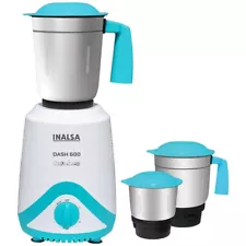 INALSA Dash 600 Mixer Grinder With Copper Motor 600W