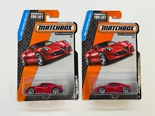 2015 MATCHBOX ALFA ROMEO 4C COLLECTOR NO. 99/120 LOT OF 2