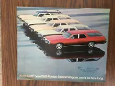 1969 Pontiac Station Wagons Sales Brochure EBAY 28