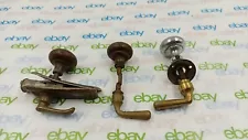 EARLY CENTURY Brass Door Knobs Lever STRUCTURAL HARDWARE RECLAIMED LOT