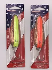 New ListingLOT OF 2 vintage, Daredevil fishing spoon lures. Antiques