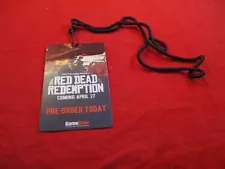 Red Dead Redemption 1 Xbox 360 PS3 Gamestop Pre-Order Promotional Lanyard Chain