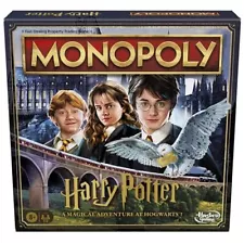 Monopoly HARRY POTTER Edition Board Game | a Magical Adventure at Hogwarts | Age