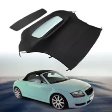 For Audi TT Convertible 2000 2001 2002-2006 Soft Top W/ Heated Glass Window BLK (For: Audi)