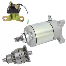 Starter for Polaris Magnum 425 2x4 4x4 6x6 1995-1998 with Bendix & Relay 3084981 (For: 1995 Polaris Magnum 425 4X4)