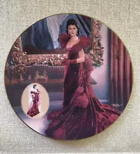 The Red Dress Ltd Ed-The Costuming of a Legend: Gone with the Wind plate #416H