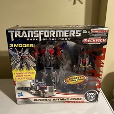 NEW Hasbro Transformers Dark of the Moon Mechtech Ultimate Optimus Prime Action