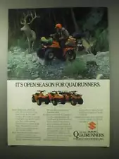 1984 Suzuki Quadrunner Ad - LT 230GE, LT 250E, LT 250EF