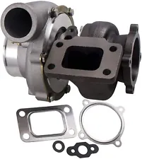 Upgrade T3T4 GT3582 GT30 A/R .70 Cold A/R .63 Compressor Turbine Turbo Charger (For: 2005 Subaru WRX STI)