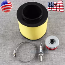 Air Oil Filter Spark Plug Tune Up Kit For Honda FourTrax 300 TRX300 1988-2000 US (For: 1990 Honda FourTrax 300)