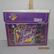 Vintage Mead Trapper Keeper Notebook Video Rock 29096 1980's Binder