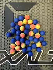 REUSABLE HARD PAINTBALLS (40)!!