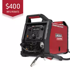 Lincoln Power MIG 215 MPi Multi-Process Welder K4876-1 - $400 Rebate