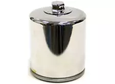 K&N Engineering Oil Filter KN-174C Chrome Harley Davidson V-Rod (For: 2004 Harley-Davidson V-Rod)