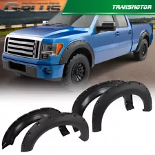 Fender Flares Fit For 2009-2014 Ford F150 F-150 Pocket Rivet Style Bolt on Wheel