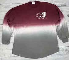 Spirit Jersey Mens Colorado Mammoth Lacrosse Shirt Sz S Burgundy Gray Long Slv