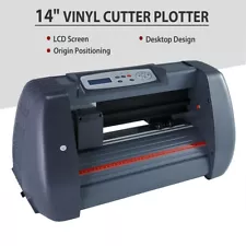 14 Inch LCD Display 375 mm Vinyl Cutter Software Plotter Printer Cutting