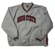 Ohio State Buckeyes Windbreaker Mens Large Sewn VESI Team Jacket