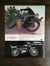 Vintage 1970 Yamaha 360 RT-1 Enduro Motorcycle Full Page Original Ad - 1022