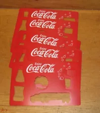 Coca-Cola Stencils Vintage New Old stock Five Stencils 1 price