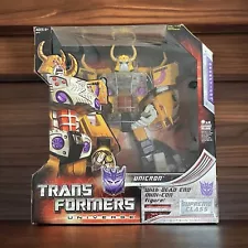 Large!! Transformers Universe “Unicron” With Dead End Mini-Con Figure 2008