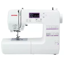 New JANOME COMPUTERIZED SEWING MACHINE JN-51 With Description DVD White AC100V