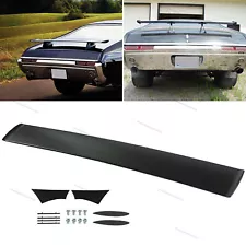 Fits 1968-1972 Oldsmobile Cutlass 442 All Models Rear Trunk Lid Spoiler 3 Pieces