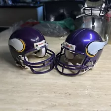 Riddell Minnesota Vikings Mini Helmets ð¤©- Used Lot NFL