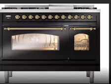 ILVE Nostalgie II Double Oven Dual Fuel Range