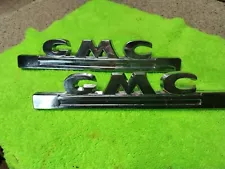 1948 1954 Chevy Truck Parts GMC Fender Emblems Badges Trim Original Vintage