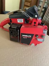 Homelite Super XL Big Red Chainsaw W/Bar New Old Stock