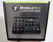 Mackie MobileMix USB-Powerable Mixer for Phone/Tablet Live Sound/Streaming