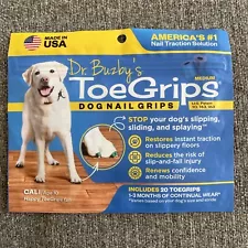 Dr Buzby's Medium ToeGrips for Dogs - Instant Traction on Wood/Hardwood Floors